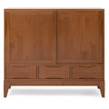 Mobiletto contenitore medio – Marrone Teak, Design contemporaneo e funzionale
