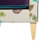 Poltrona Patchwork da 71 cm – Elemento d'arredo moderno bohémien