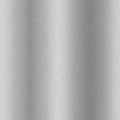 Armen Living Devi Round Glass Brushed Stainless Steel and Iron Base Dining Table