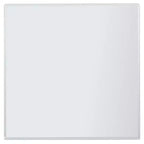 Square Mirrored Accent Side Table – Silver, Modern Glam Style