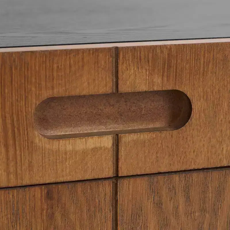 Hexagon Tray Top Accent Table with Storage – Modern Side Table