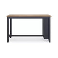 Counter Height Dining Table with Butcher Block Top – Rustic Style