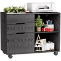 JIONJOY 31.3 Wide 3 -Drawer Mobile File Cabinet