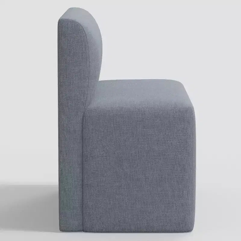 38" Upholstered Dining Banquette Bench – Polyester-Cotton, Seats 2